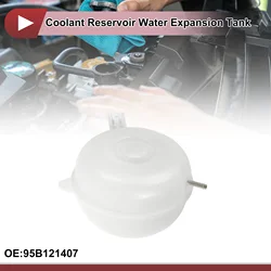 UXCELL Engine Coolant Reservoir Water Expansion Tank for Porsche Macan 2015-2018 3.0L 3.6L Coolant Bottle No.95B121407