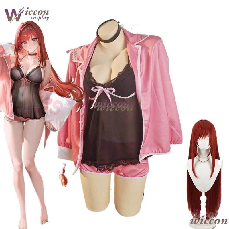 Moe/ Rapi Cherished Red Hood Outfit NIKKEe Goddess of VictoryY Game Cosplay Sexy Pyjama Dress Women Event Adults Costume Set