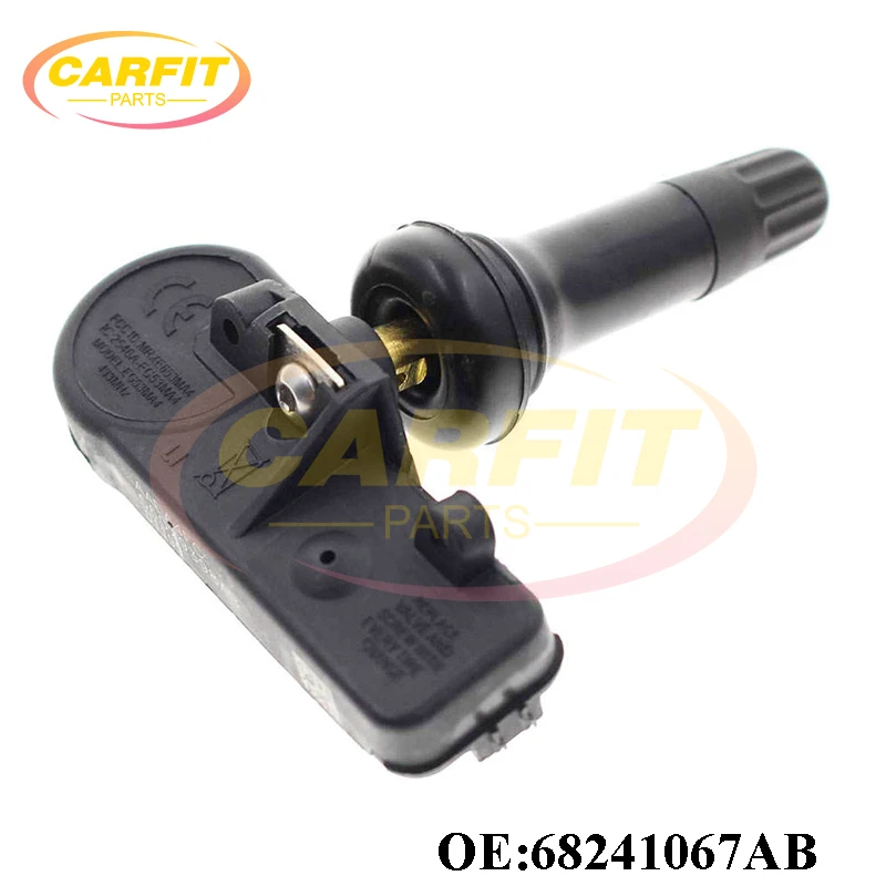 New OEM 68241067AB 56029398AB TPMS Tire Pressure Sensor For Chrysler Town & Country Dodge Ram Jeep Wrangler Fiat 500 Auto Parts