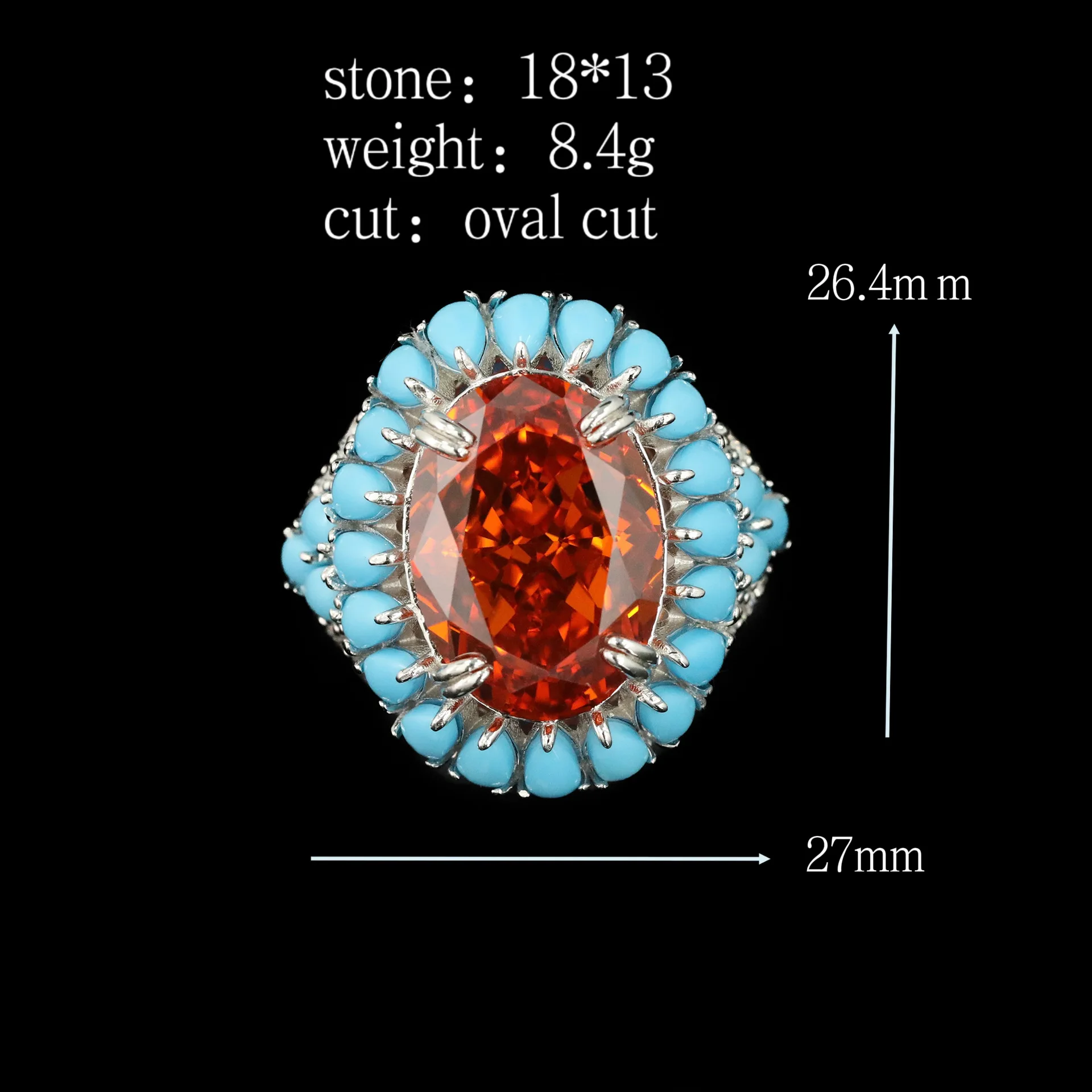 New S925 Silver Ring High Carbon Diamond Hairui Home Fantawild Candy Fashion Versatile Jewelry Women's Ring Wedding Jewelry