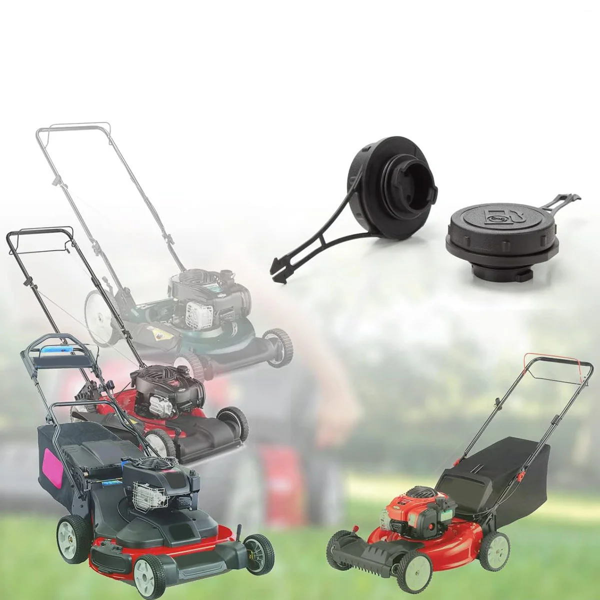 799585   ฝาถังน้ํามันเชื้อเพลิงเหมาะสําหรับ Briggs & Stratton Mower550E & 55 เปลี่ยน 799684 799585   สําหรับ Briggs & Stratton 1 ชิ้น