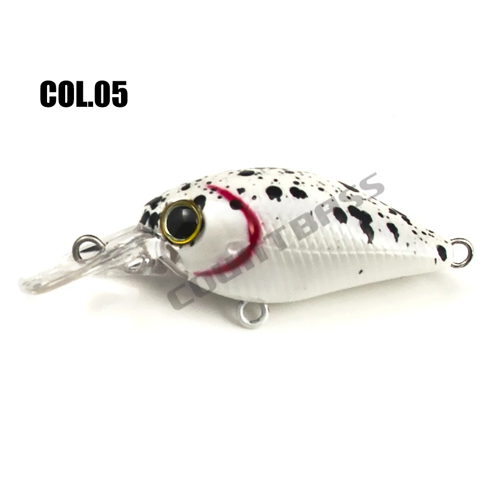 Countbass Kurbelköder, 37 mm 1-29/64 Zoll 4,5 g 5/32 oz. Dive 1,5 m 5' Kunststoff-Hartköder schwimmende Angelköder, Kurbelköder, Wobbler