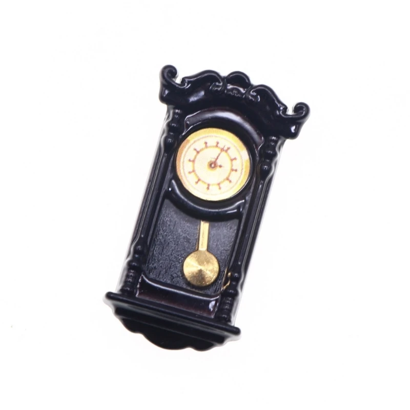 Miniature Interactive Clock ปรับ Vintage Design Metal Craft Project 15UB