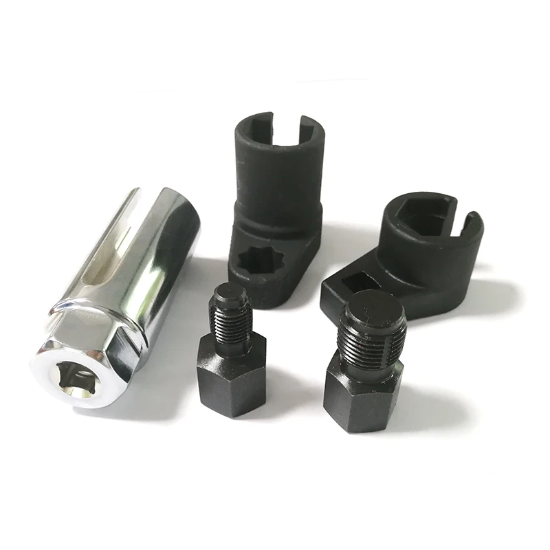 

5 PC Oxygen Sensor Socket Wrench Disassembly Kit Auto Repair Tool Set for Car Maintenance