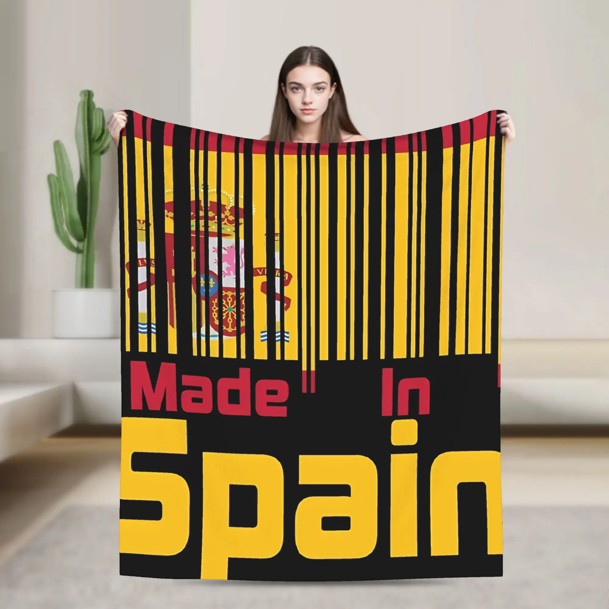 make spain great again  Blankets  Decorative Flannel Throw Blanket For Couch Bed Super Warm Design Quality Bedspread