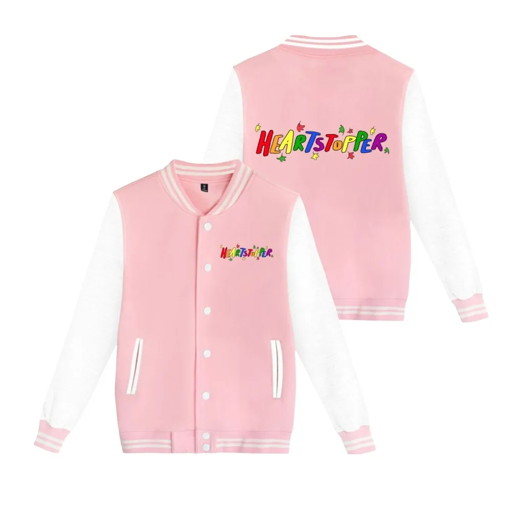 Charlie and Nick Rainbow Baseball Uniform Jackets Women Men Sweatshirt Harajuku Streetwear 2022 Japan Manga Unisex Clothes