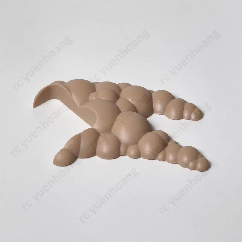 Modelo estático de humo a la deriva simulado, impresión 3D, escenarios de pista de carreras, adorno en miniatura, accesorio DIY para coche RC, 1 Uds.