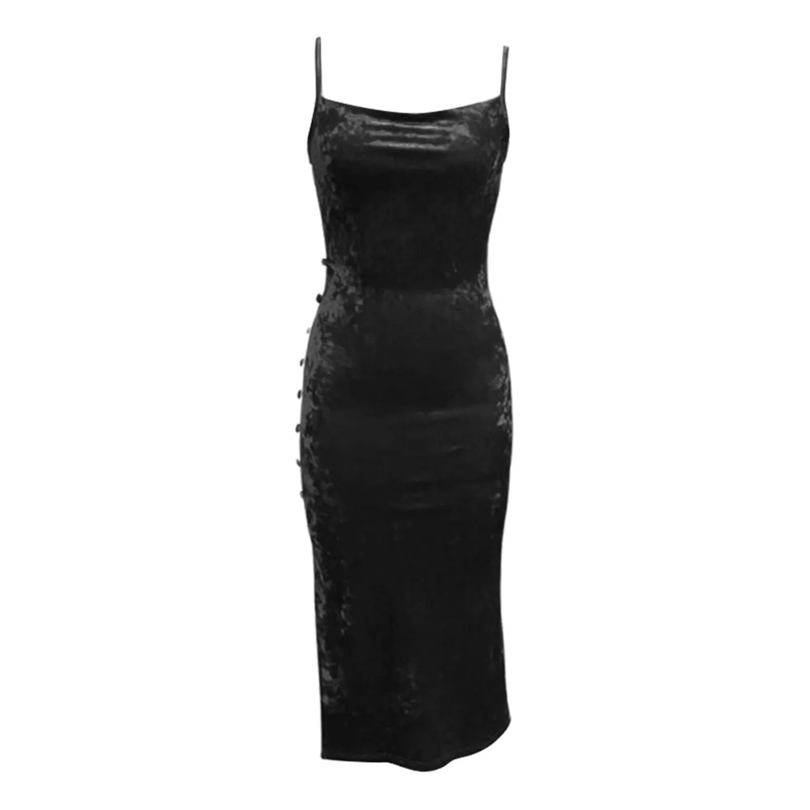 Formal Dress Lace Black Women Maxi Dress See Through Sleeveless Ladies Sexy Coquette Nightclub Party Bodycon Slim Fit Vestidos