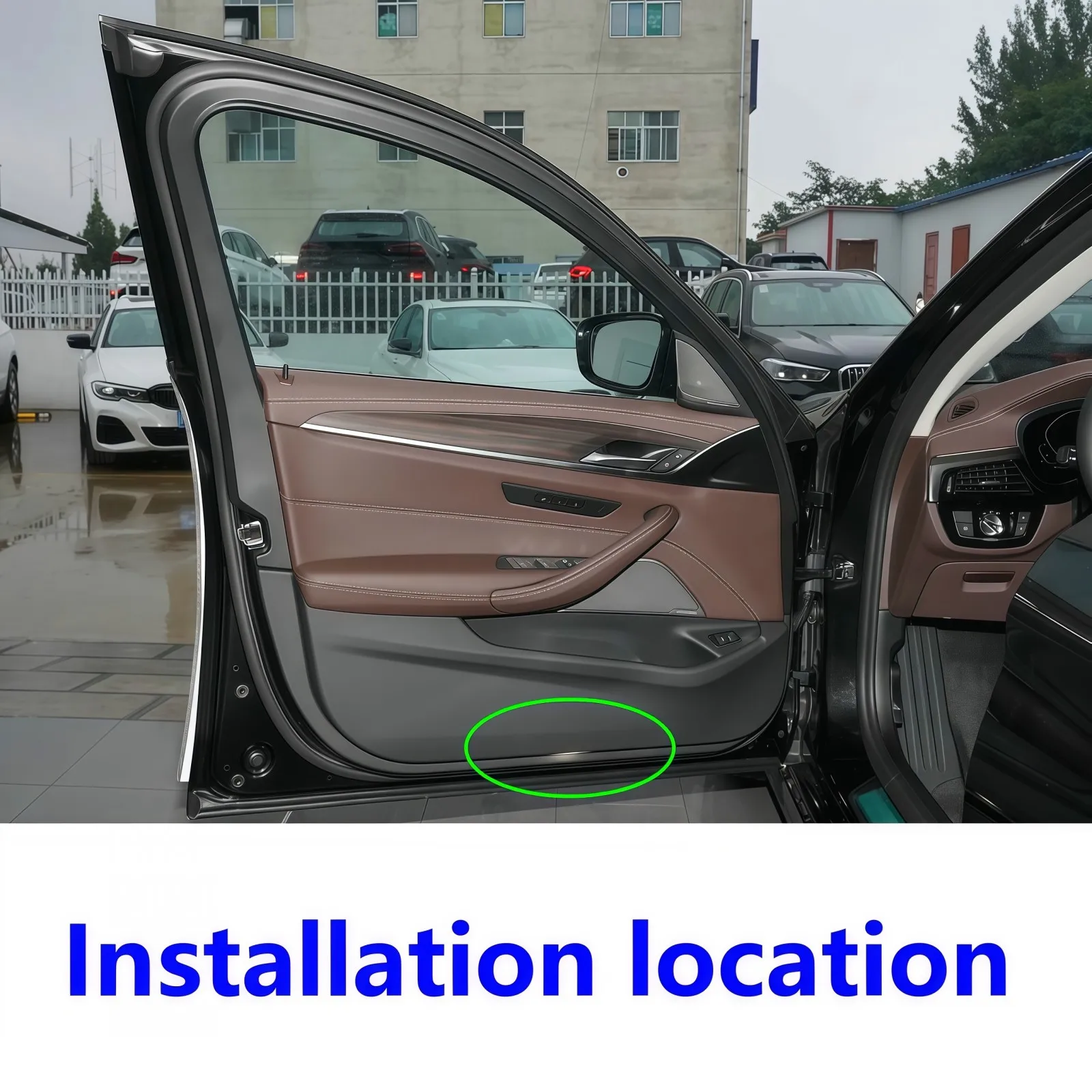 HD 2Pcs For BMW 1 Series 118i 120d 135i 125i E87 F20 F40 2007-2023 2022 2021 2020 2018 2017 LED Car Door Projector Welcome Light - view 6
