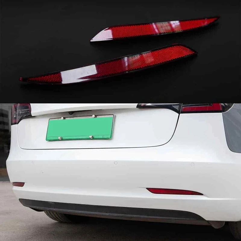 1495817-00-C 1495818-00-C Rear Bumper Reflector Light Piece Warning Light Auto Replacement Parts For Tesla Model Y 2021-2023