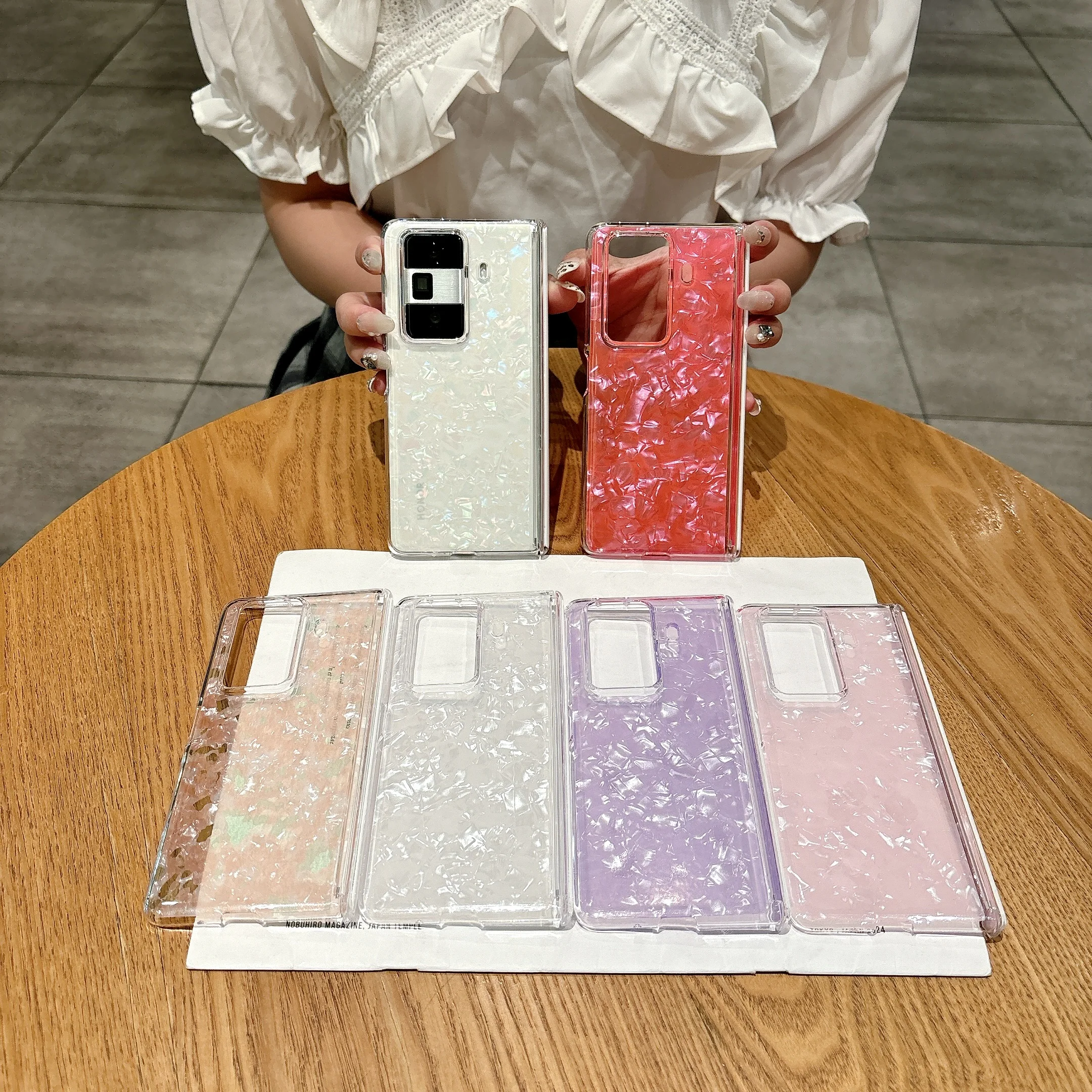 

Back Cover For Honor Magic V3 Vs3 Case Colorful Shell Full Protcetion Hard PC Shockproof Phone Case