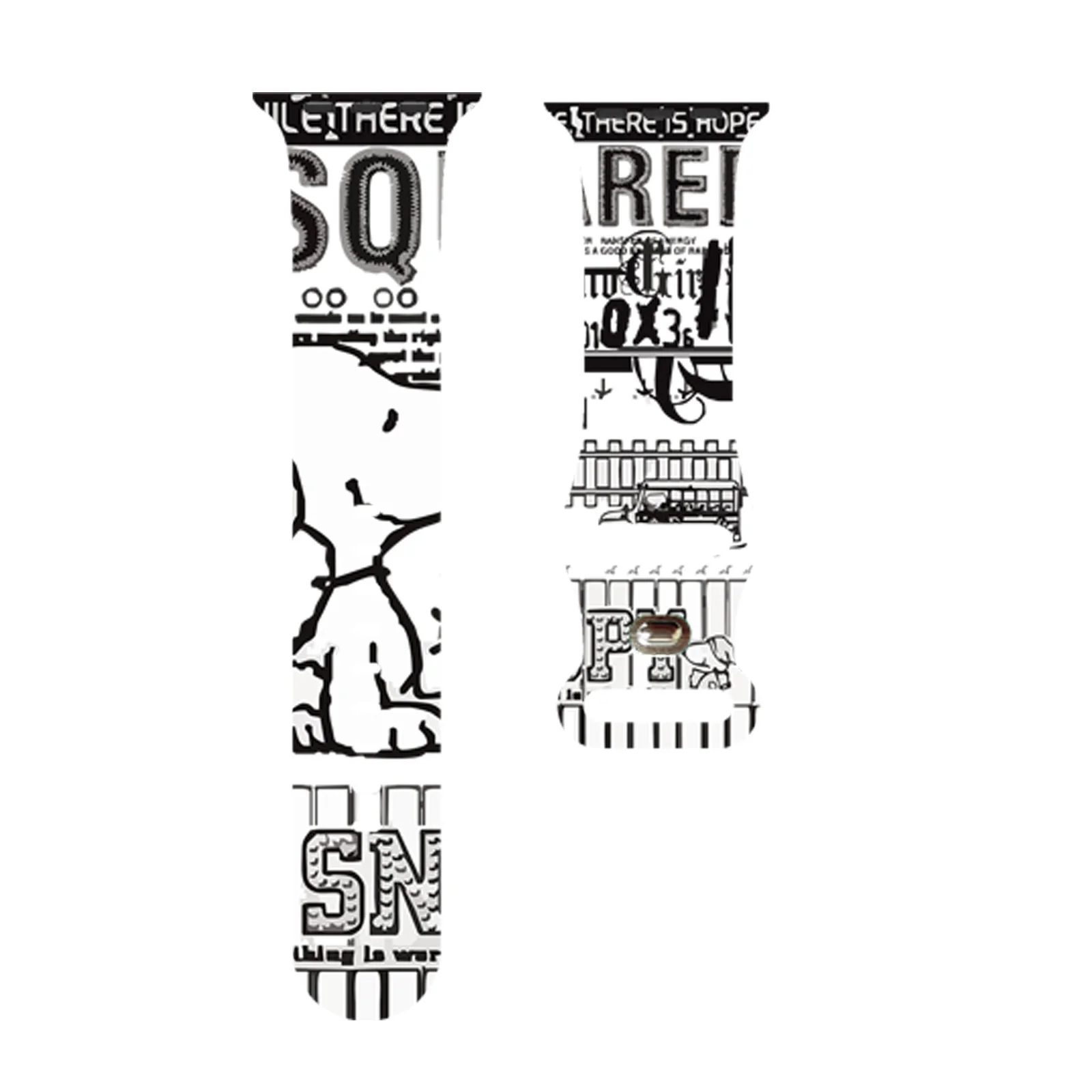 

MINISO Snoopy for Apple for Apple Watch 11 10 9 8 7 Silicone Band Replacable Bracelet for iWatch 46mm 42mm 41mm 40mm Watchband