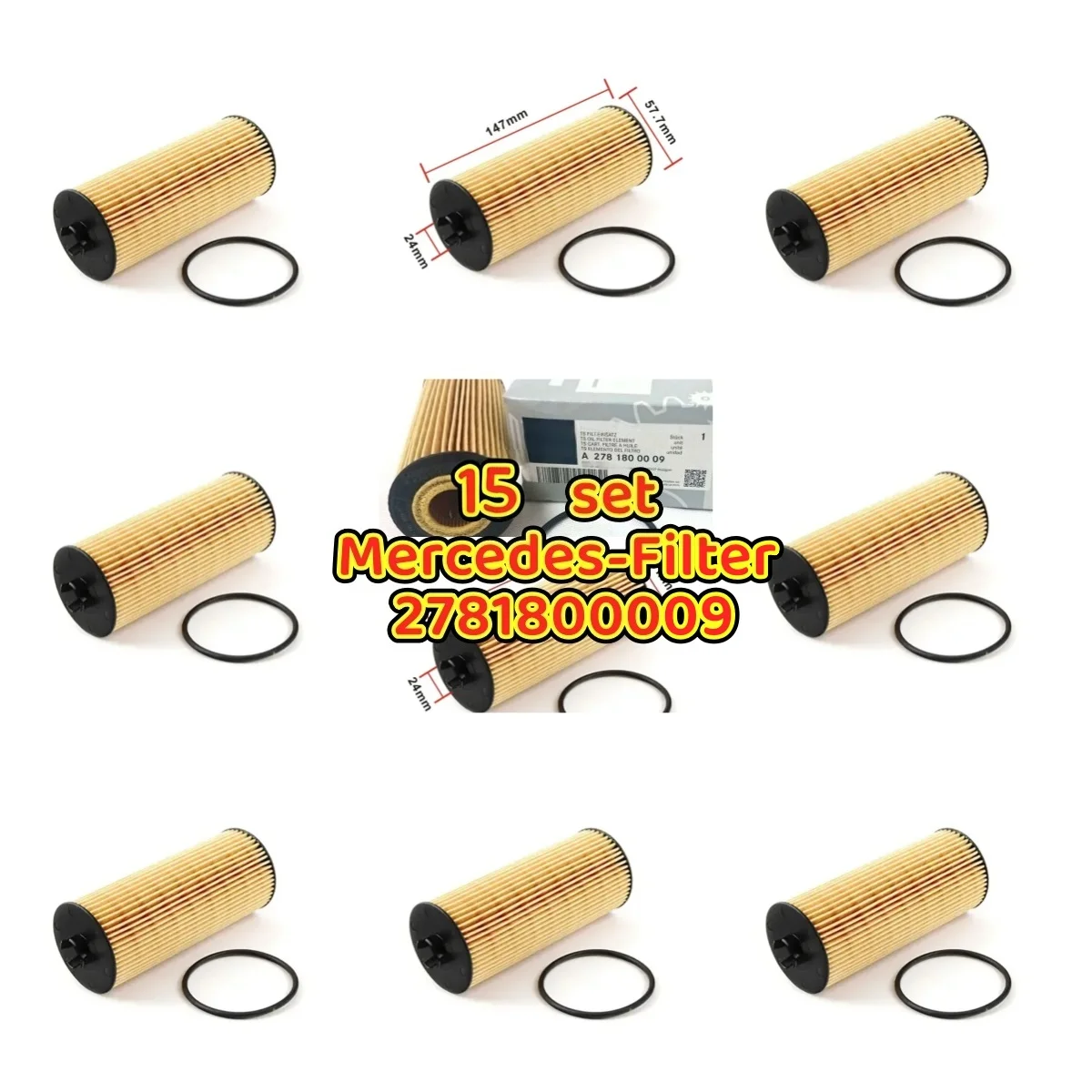 

оригинальный масляный фильтр для Merc 2781800009 W176 W205 C117 C218 W212 W166 W221