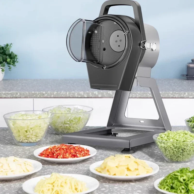 Garlic Slice Device Onion Cutter Vege   Cutter Chopped Green Onion Machine Shredded Ginger Artifact Millet Pepper Machine