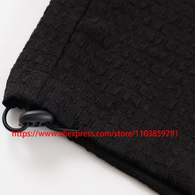 High Street Fashionable Nonnod Casual Pants Jacquard Pattern Sport Loose Nonnod Wide-leg Pants Unisex Style