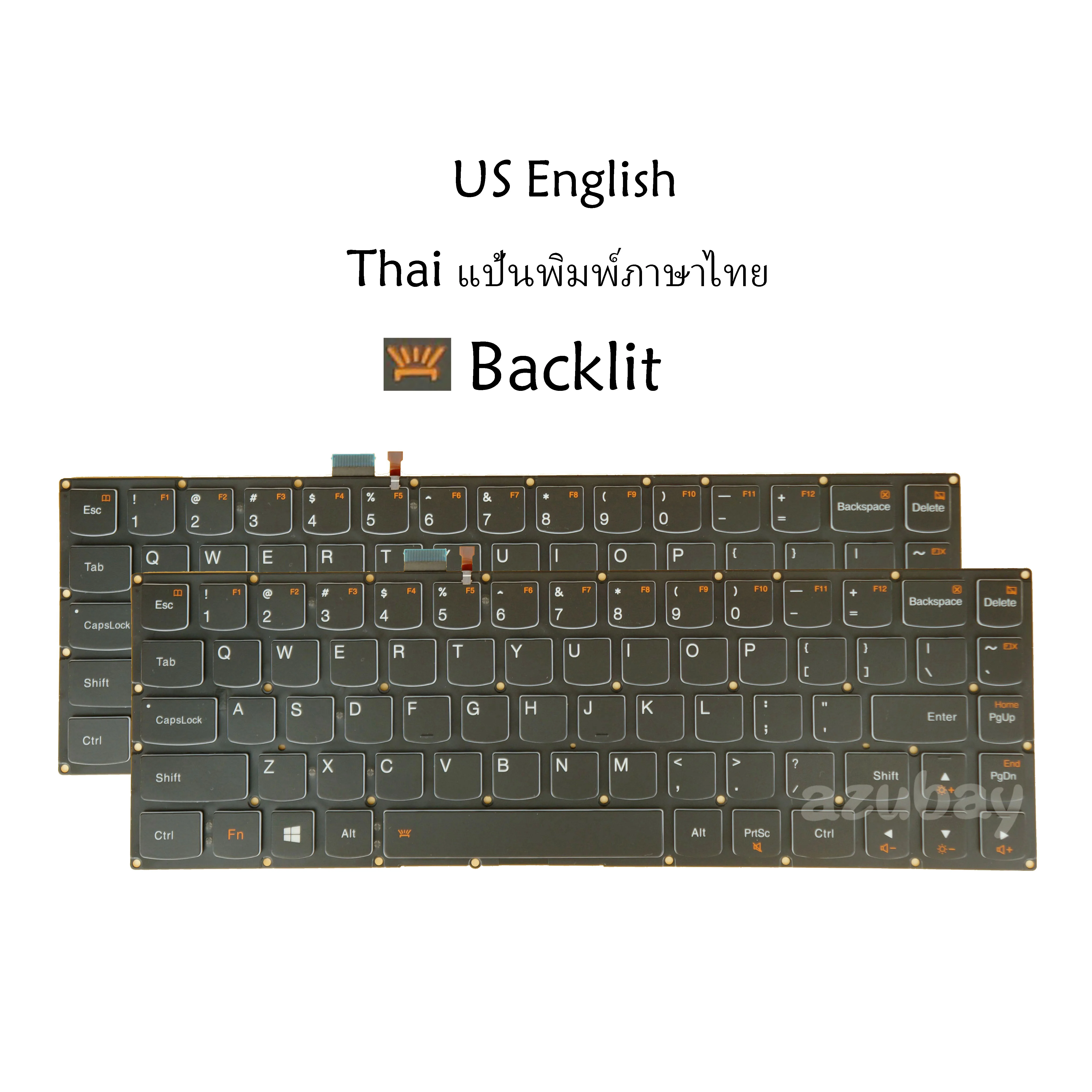 

Клавиатура с подсветкой для ноутбука Lenovo Yoga 3 Pro / Yoga 3 Pro-1370 (тип 20448 80HE) SN20F66305