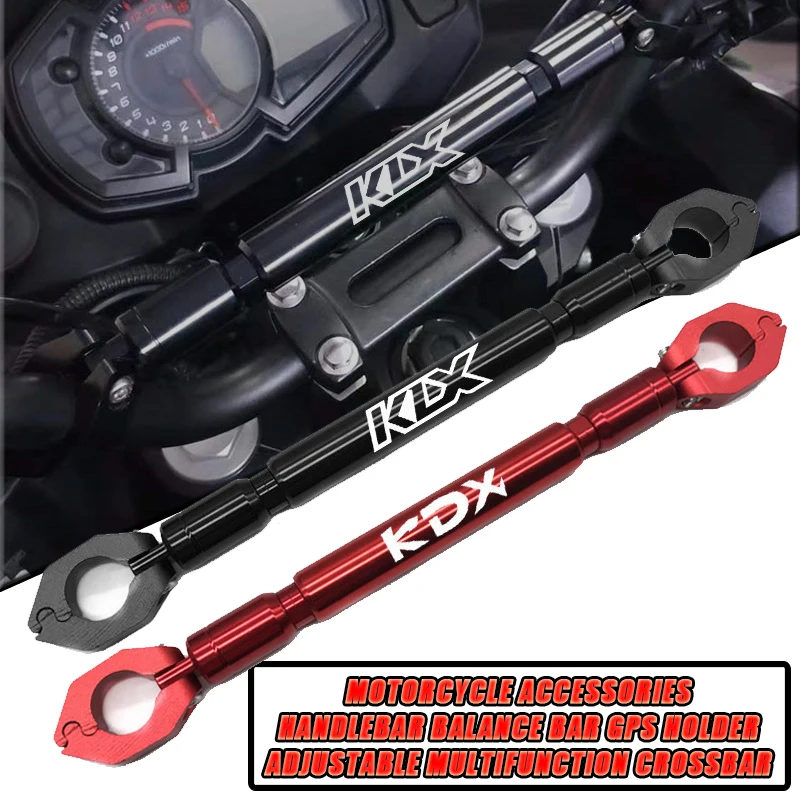 For Kawasaki KLX250 KLX300 KDX125 KDX125 200 250 Handlebar Crossbar 22mm Universal Balance Bar Bracket Extender Extension Parts