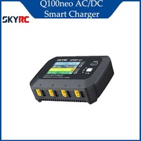 SkyRC Q100neo 4-Channel Independent Output Charger 600mA Balance Current 0.02V Precision For Drone Soccer Drone Charger RC Tools