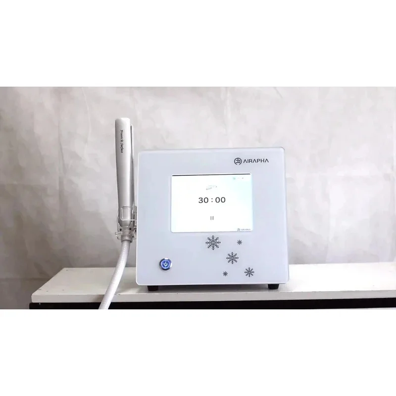 المهنية آلة معالجة تجميد الشعر آيس كيوب شقة الفرقة الباردة صالون العناية المجمدة مشبك شعر الحديد تصفيف أداة التهيأ #6