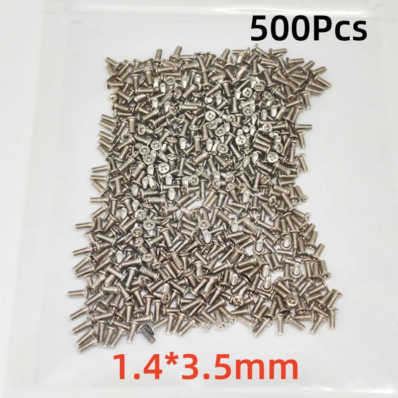 500pcs 3.0mm 3.5mm Screw For Samsung Galaxy A50 A70 A20 A40 A21 A31 A41 A51 A32 A42 A52 A72 A53 A73 A12 A13 Mobile Phone Screws