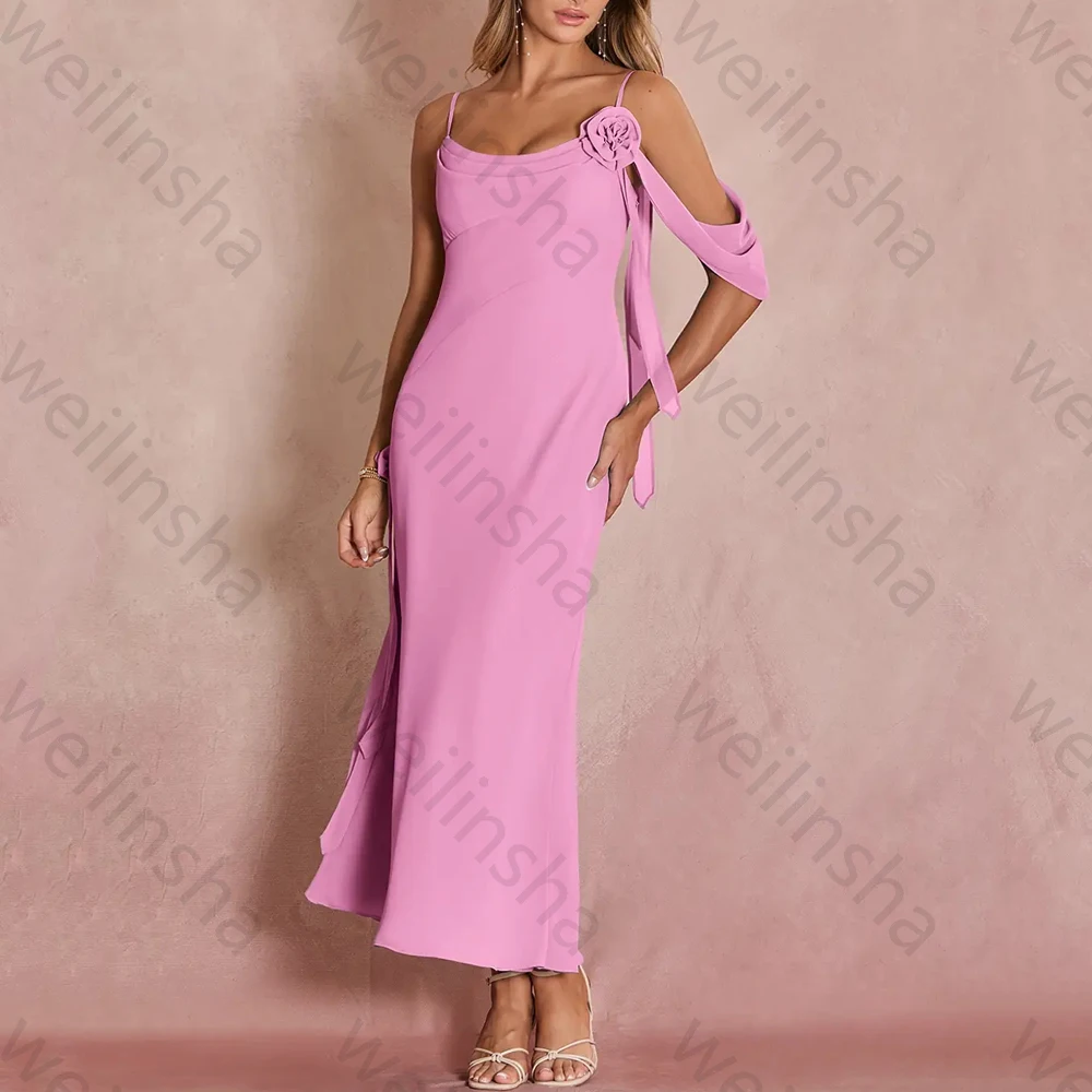 

Элегантные вечерние платья без рукавов на тонких бретельках, сексуальное длинное платье с открытой спиной, изысканные платья высокого качества для выпускного вечера по индивидуальному заказу