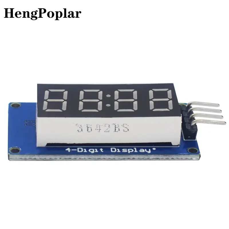 5pcs TM1637 LED Display Module For Arduino 7 Segment 4 Bits 0.36 Inch Clock RED Anode Digital Tube Four Serial Driver Board Pack