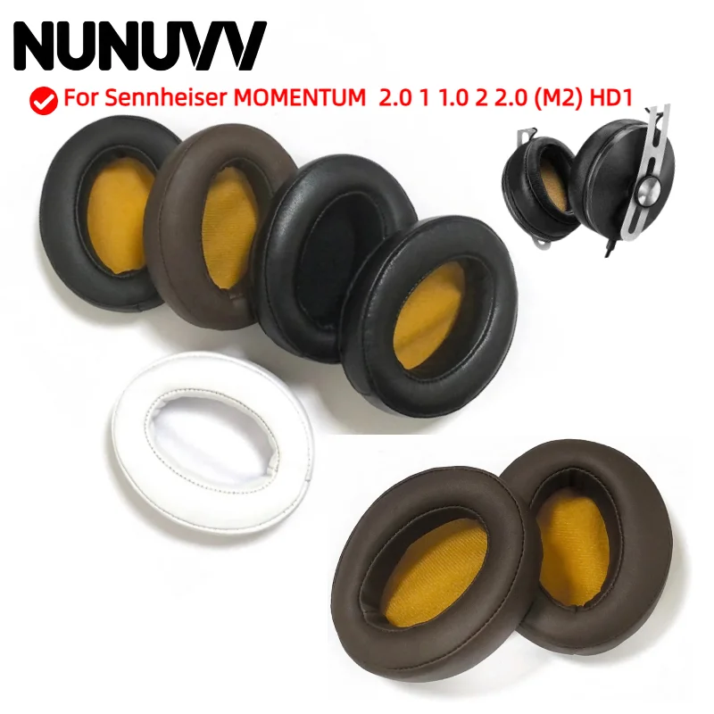 

Ear pads for Sennheiser MOMENTUM 2.0 1 1.0 2 2.0 (M2) HD1 replacement headphones Earmuffs Memory Sponge Sleeves Cover Case