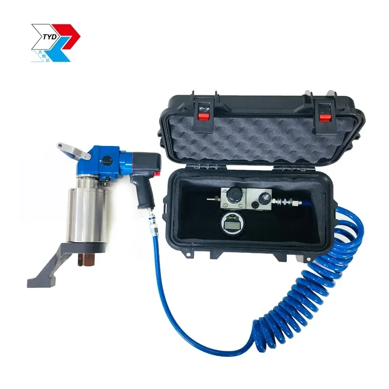 Hot Selling 3000nm Angled Shank Single Speed Pneumatic Torque Wrench Multiplier
