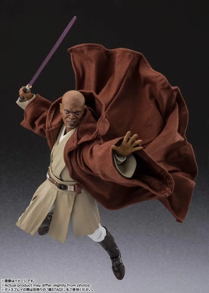 

Официально лицензированная фигурка BANDAI SHFiguarts Star Wars Revenge of The Sith Classic Mace Windu, аниме-модель, игрушка
