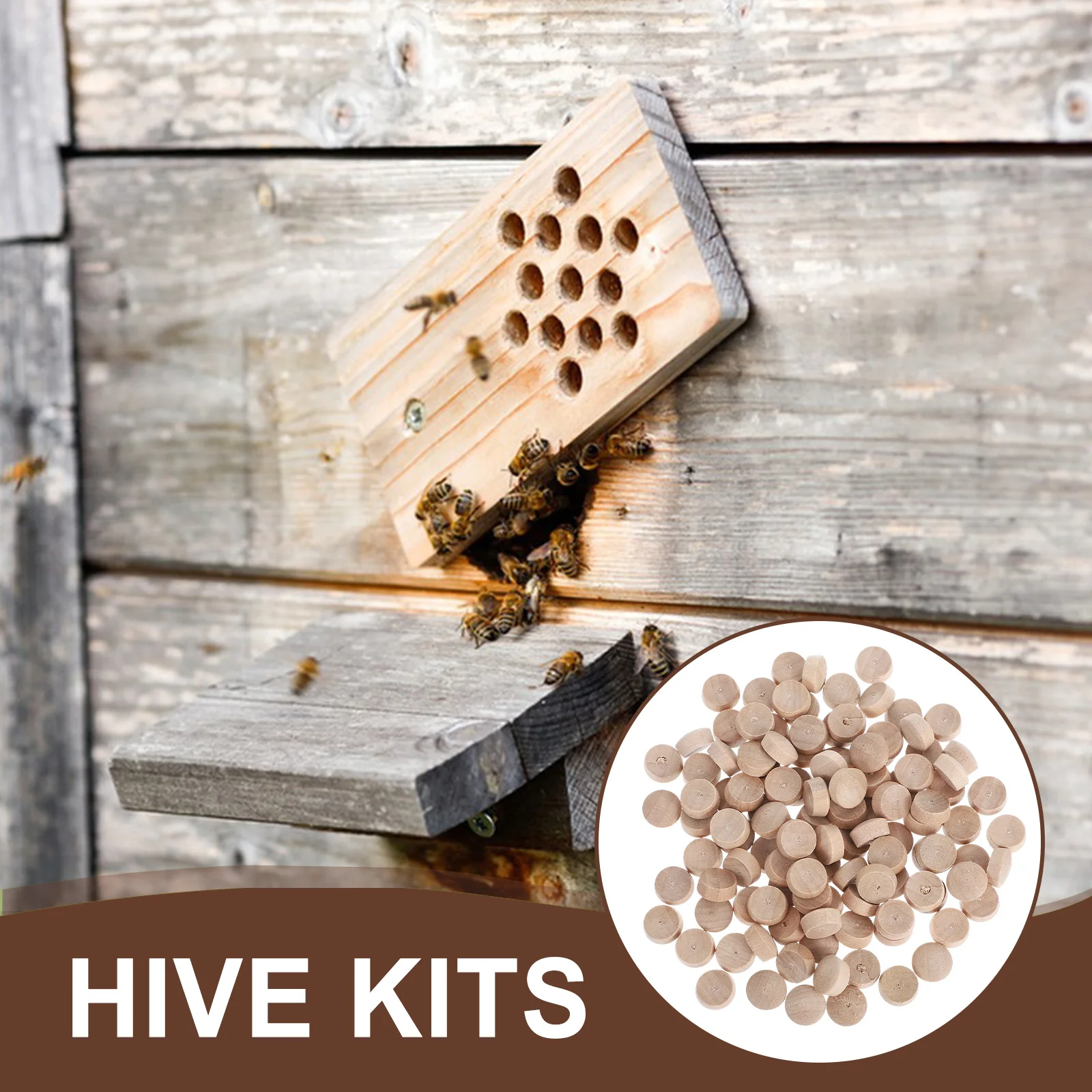 100 peças tampões de buraco de móveis de madeira reutilizáveis tampas decorativas para furos de parafuso projetos domésticos reparo de abelha carpinteiro