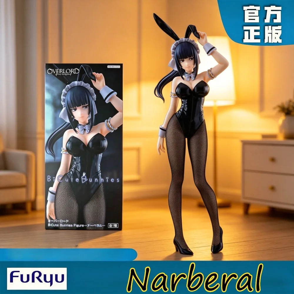 

Original Genuine FuRyu OVERLORD 27cm Narberal Bunny Girl Anime Figure Toys For Kid Christmas Gifts