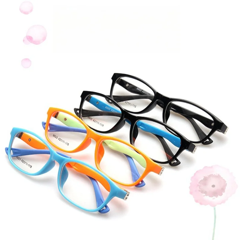 Kids Optical Frame Children Glasses Girls Optical Frame Transparent Prescription Flexible TR Oculos de Sol Infantil 8803