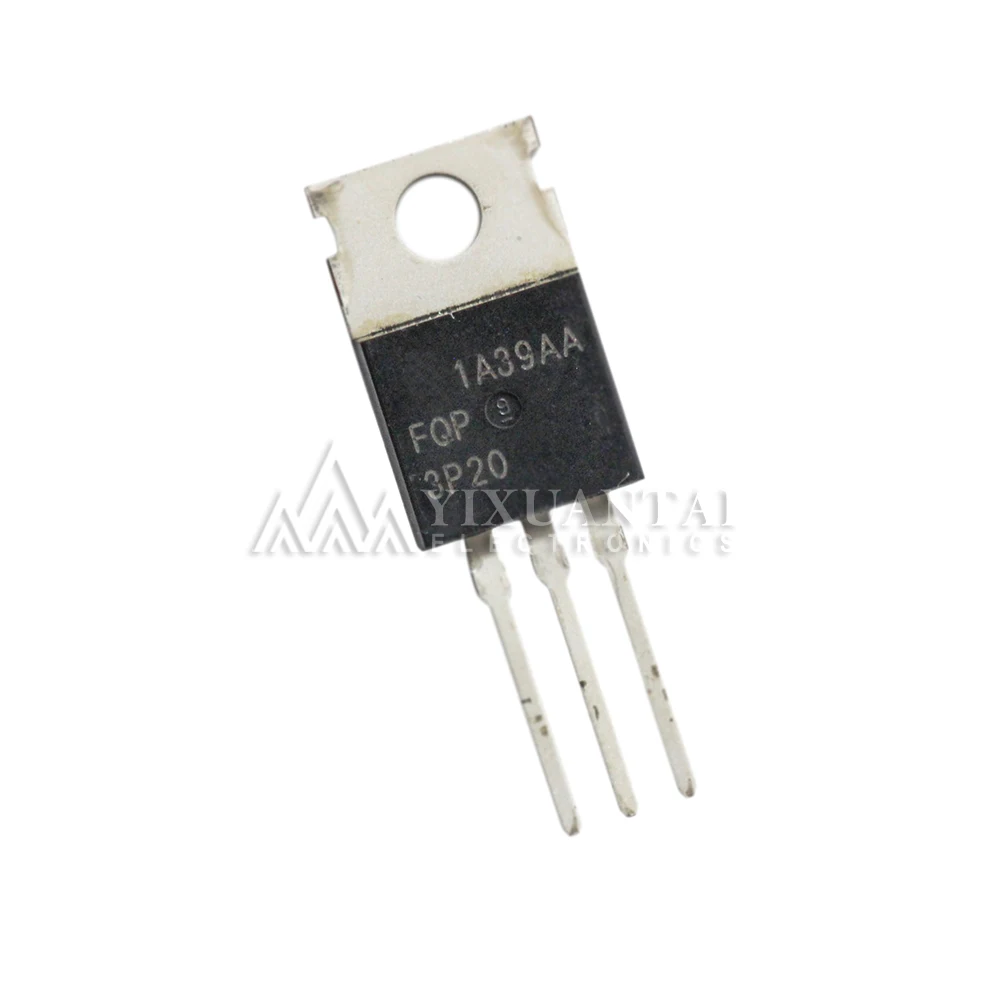 10PCS/LOT NEW Original  FQP3P20  Marking: FQP 3P20  MOSFET P-CH 200V 2.8A TO220-3