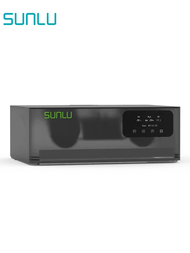 SUNLU AMS Heizgerät 3D-Druck-Trockner 20min bis 70°C ° C, Trocknen und Drucken gleichzeitig. Doppelkanal, gleichmäßige Wärme. Vollständige AMS-Kompatibilität, intelligente Feuchtigkeitskontrolle,