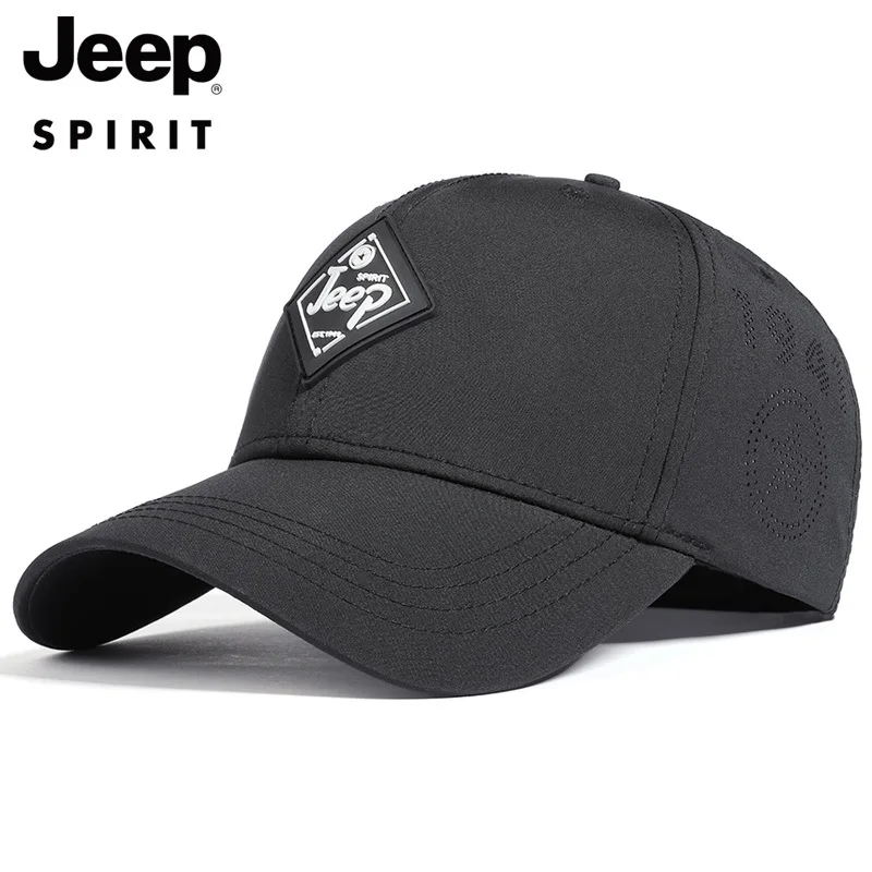 

Jeep Unisex Baseball Cap Sports Cap Golf Cap Trucker Hat Casual Hat Adjustable Fit Sun Protection for Men & Women