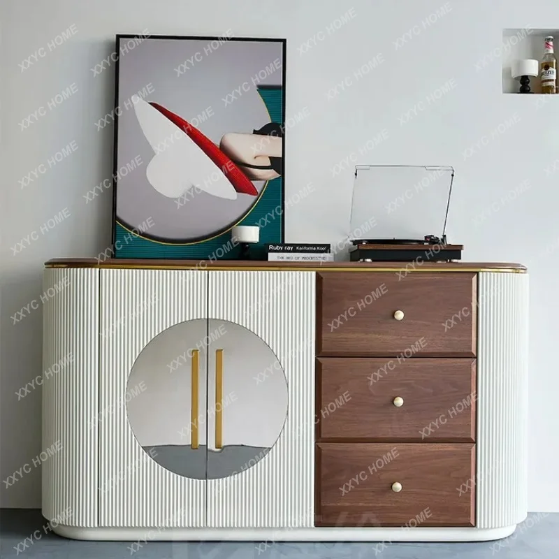 XXLight luxury door cabinet, living room decorative locker, multi-functional shoe cabinet