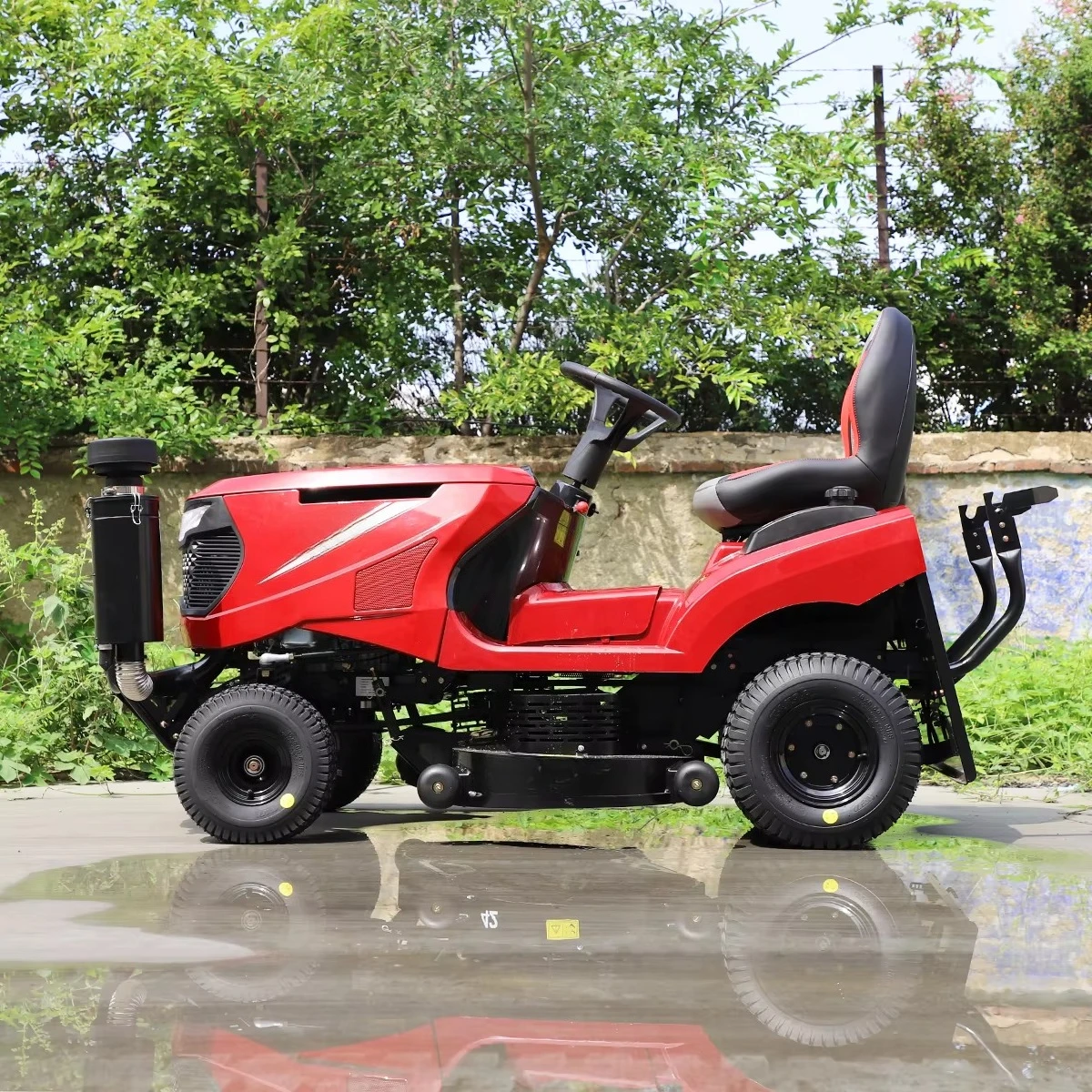 Hot Sale  Ride-On Lawn Mower & Tractor with 24V Power DIY Industrial Grade Riding Lawn Mower