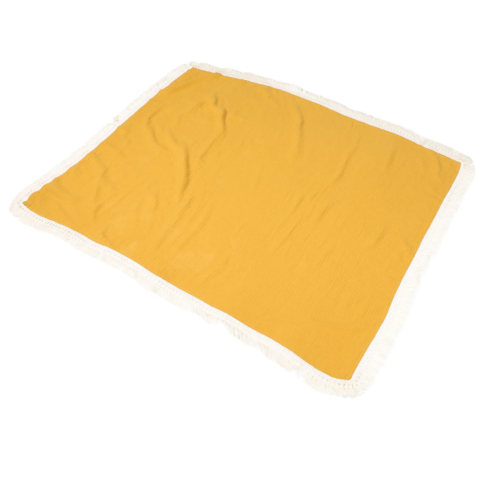 

Infant Cotton Blanket Tassel Newborn Baby Swaddle Blanket Soft Crib Bedding Set Comfortable Gift