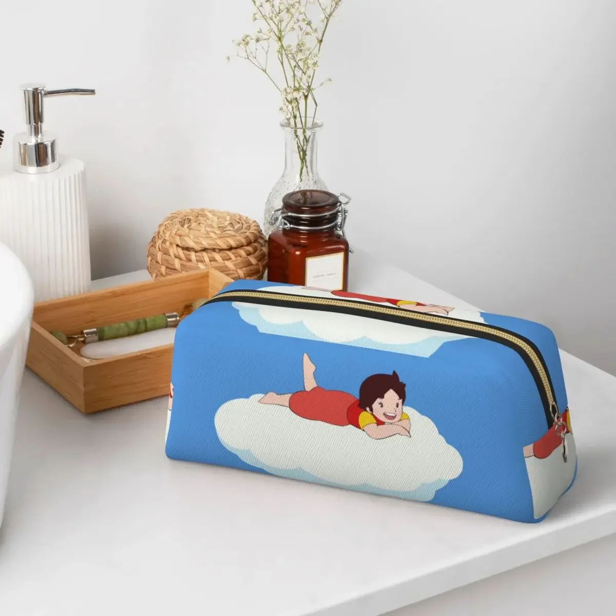 Heidi On A Cloud, The Girl From The Alps Pencil Cases Students School Pen Box Pencil Bag Large Capacity Pencil Pouch Pen Holder