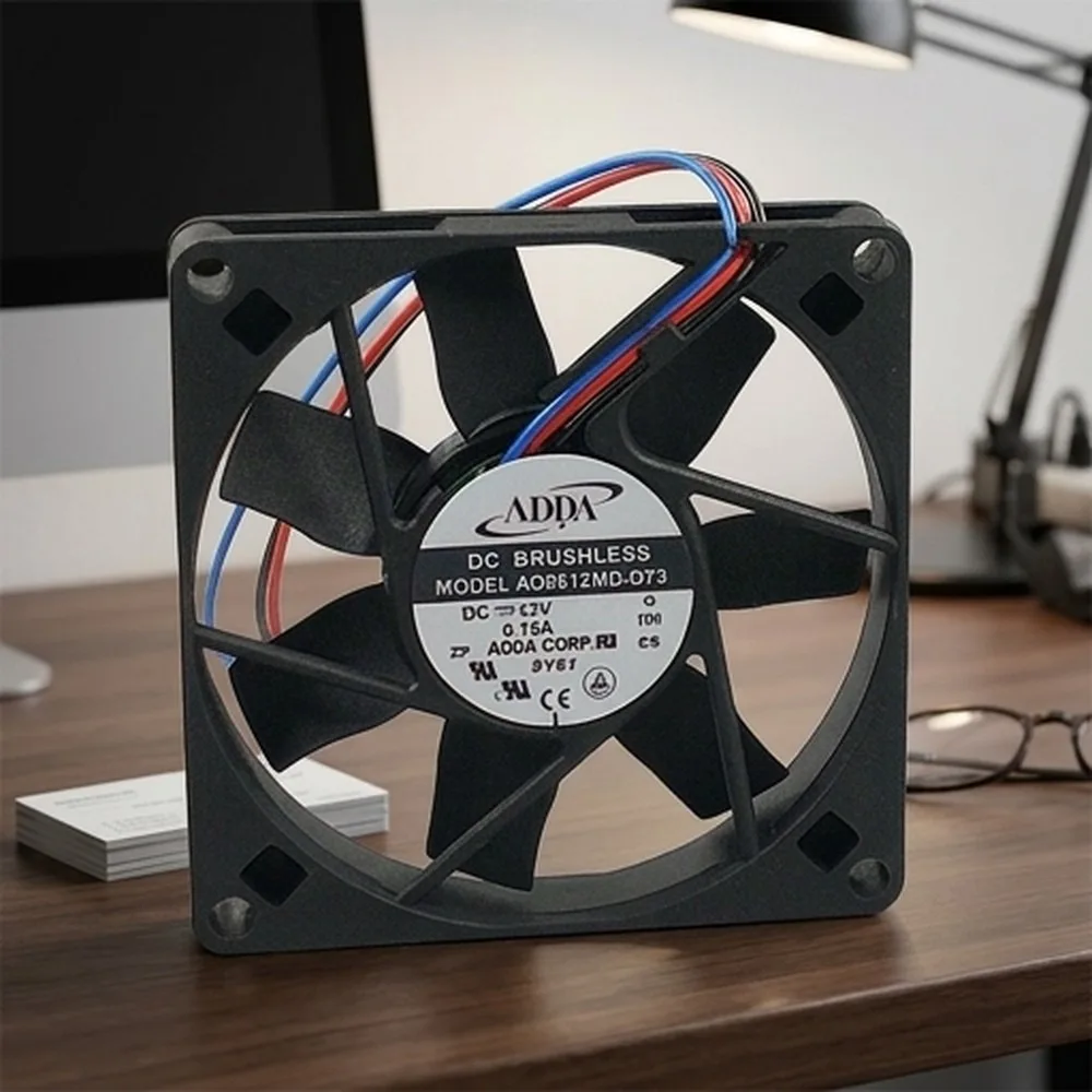 

For ADDA 8015 12V AD0812MB-D73 8cm 3-wire silent cooling fan