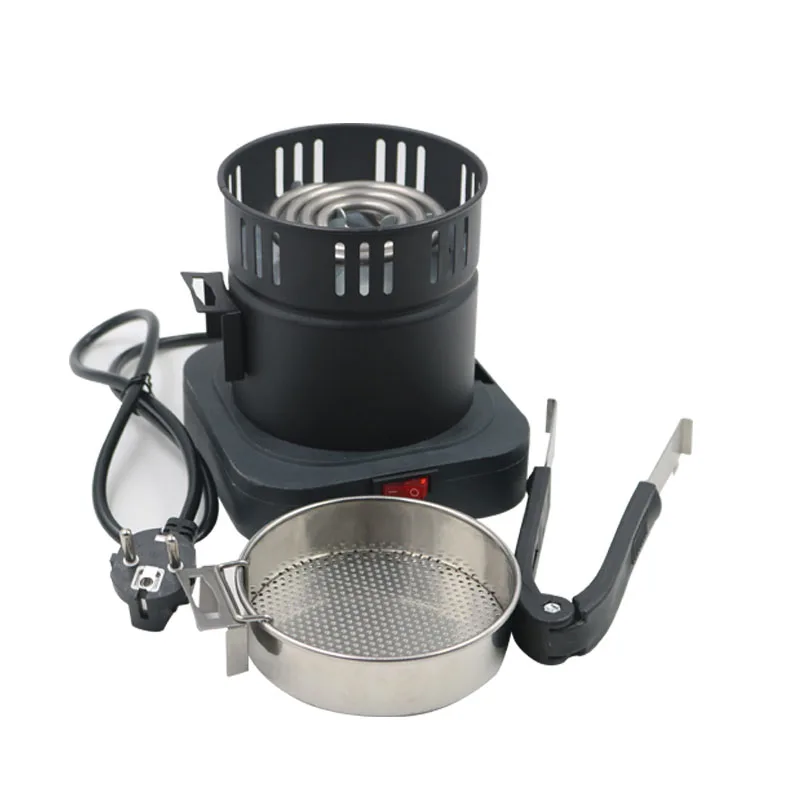 

SY 220V/50 Hz 600W Black Shisha Hookah Charcoal Burner Heater Stove Hot Plate Coal Burner For Chicha Narguile Accessories