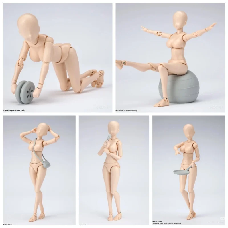 

Bandai Original Genuine Body-chan Edition Wireframe Серый цвет Ver S.H.Figuarts 13,5 см Коллекционная модель Фигурки Игрушка в подарок