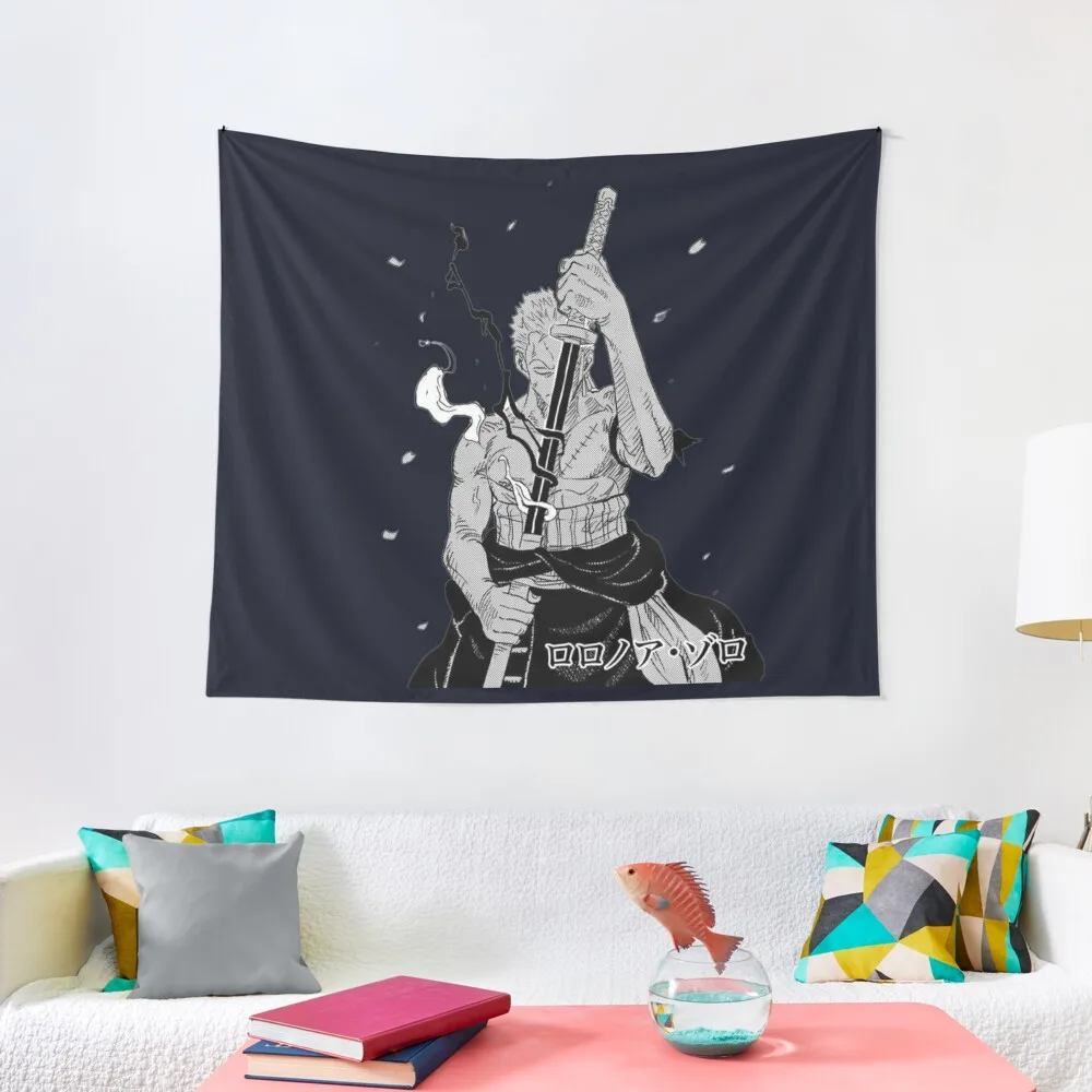 Zoro king of hell Tapestry Wall Hanging Wall Home And Comfort Decor Aesthetic Room Decor Korean Carpet Wall Tapestry