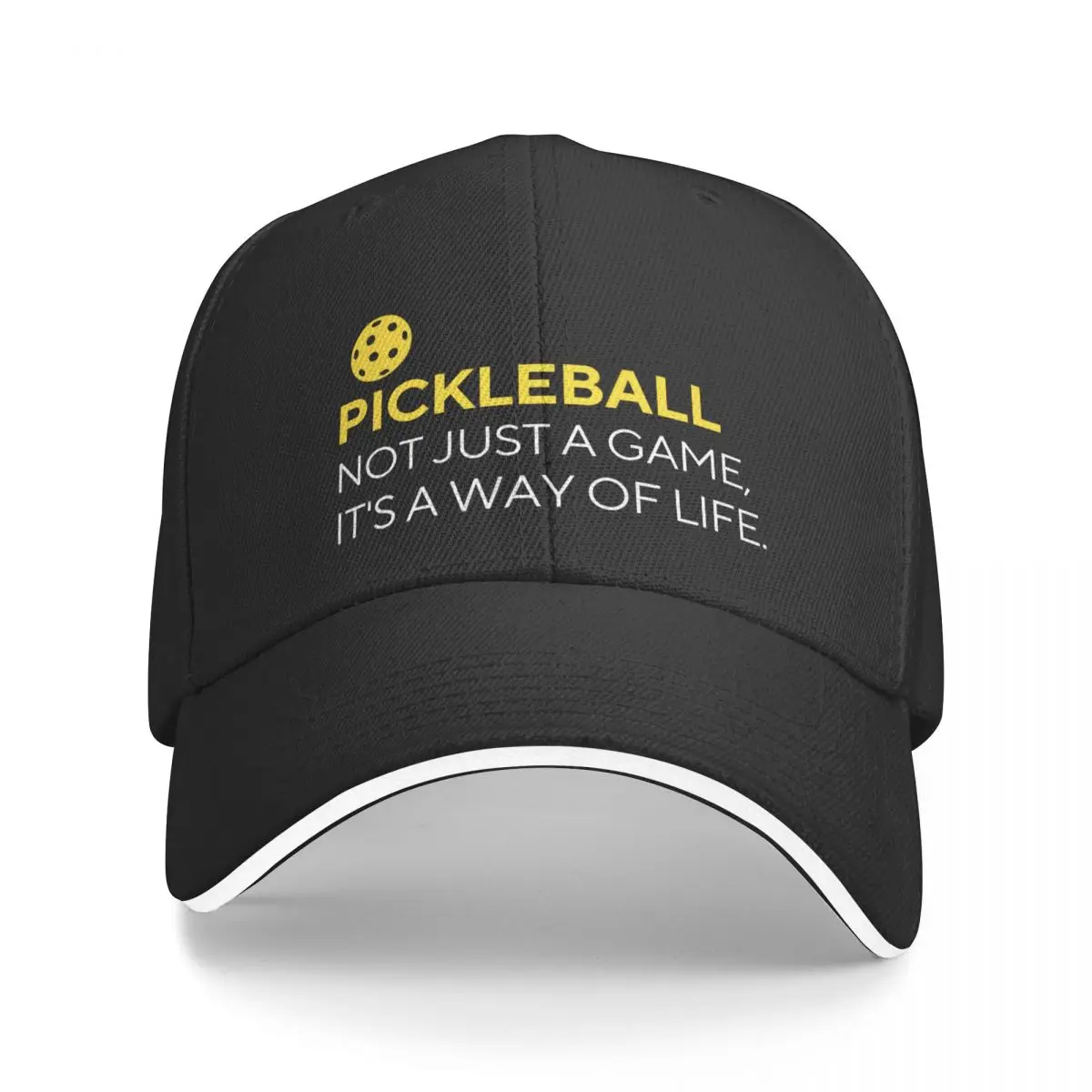 PICKLEBALL NOT JUST A GAME ITS A WAY OF LIFE Baseball Cap dad hat Snapback Cap Hats Woman Men's