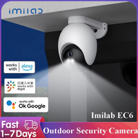 Global IMILAB EC6 Camera 360° View for Outdoor Security WiFi-6 Night Vision Recording Auto-Tracking Work With Mijia Home APP