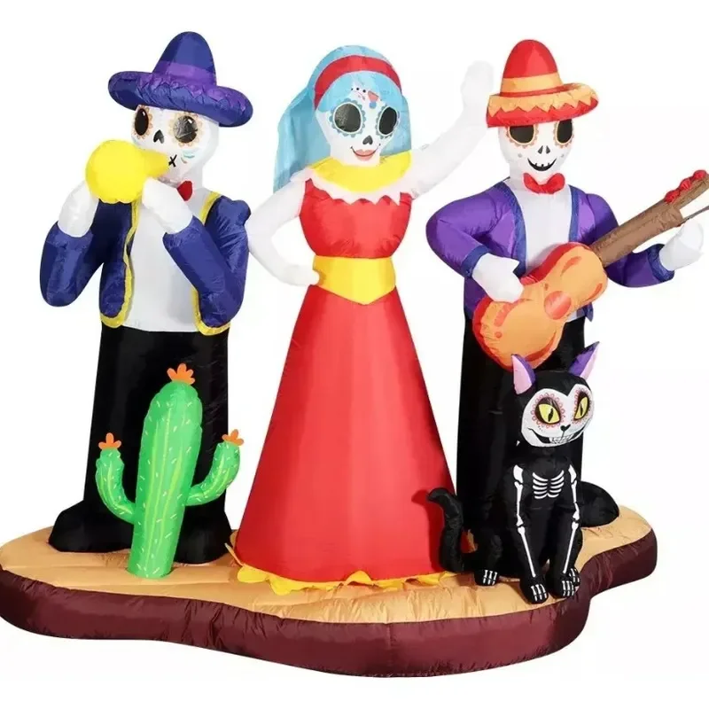 Halloween Ghost Decoration Outdoor Garden Yard Spooky Figure Statue Holiday Party Prop Home Decor Gift Box Novelty Ornament