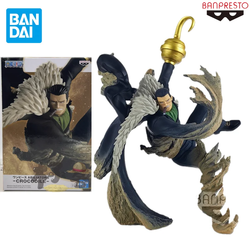 

Bandai BANPRESTO Original One Piece Anime Figure Sir Crocodile Action Figure Toys Gift Collectible Model Ornaments Dolls