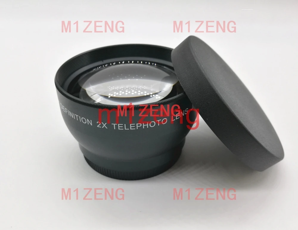 2.0x TELE Telephoto LENS Magnification for 37 49 52 55 58 mm canon nikon pentax sony fuji olympus DSLR/SLR Digital Camera