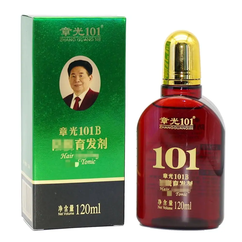 Hair Tonic Zhangguang 101B 101M 120ML powerful Chinese medicine therapy Hair Treatment Essence 100% original