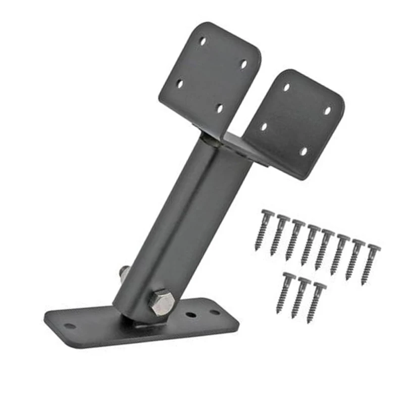 Roof Risers Brackets Pergola Roof Risers Beam Bracket Roof Bracket Adjustable Heavy Duty Roof Mount Pergola Dropship